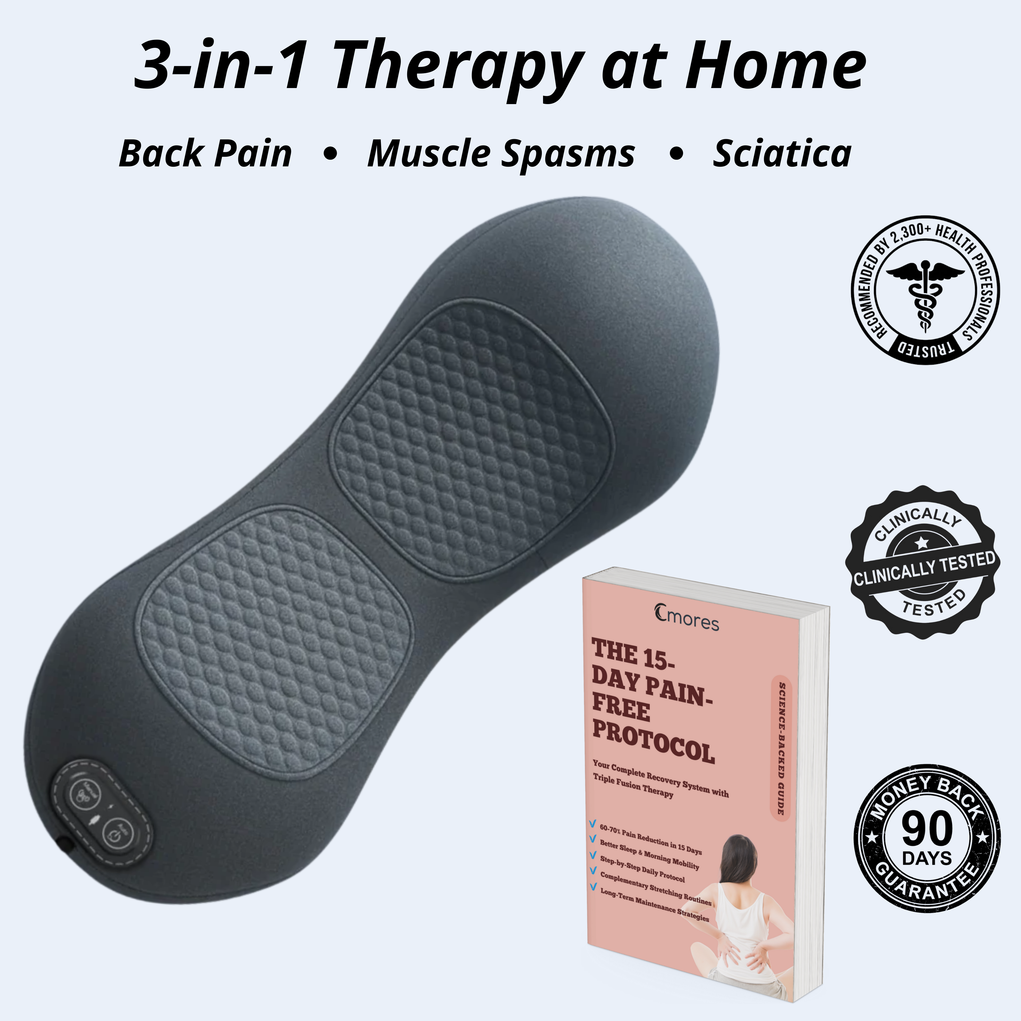 CreMores™ - Triple Fusion Back Massager