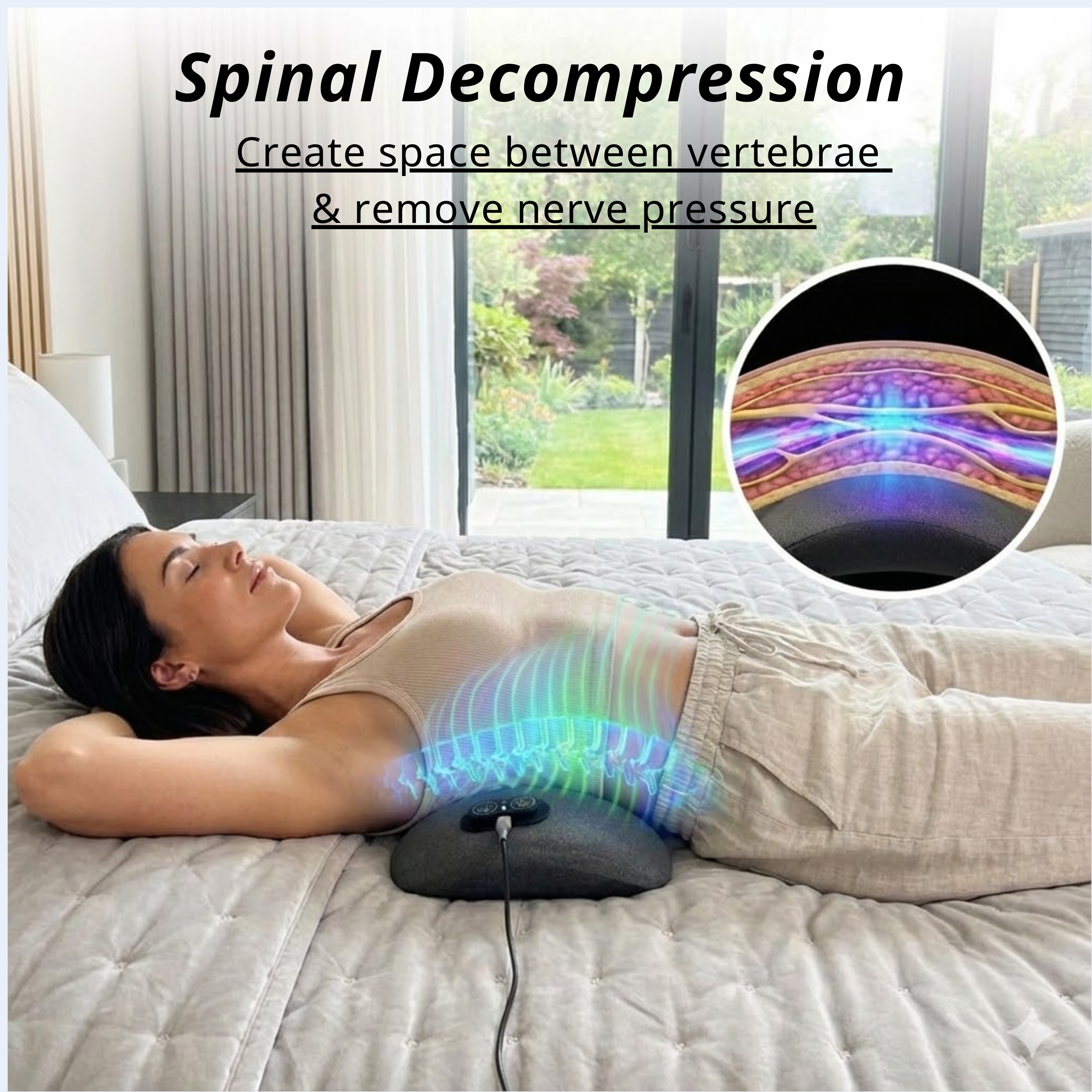 CreMores™ - Triple Fusion Back Massager