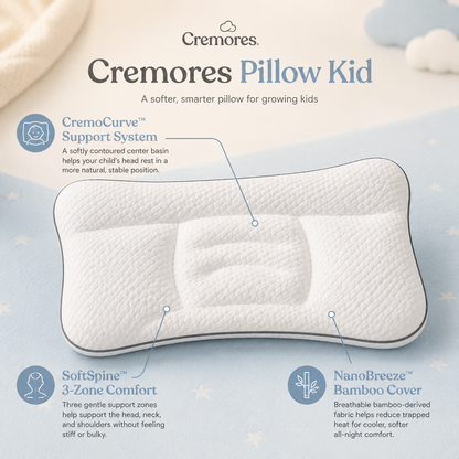 Cremores™ AirKid Pillow - Sleep Soft, Dream Deep